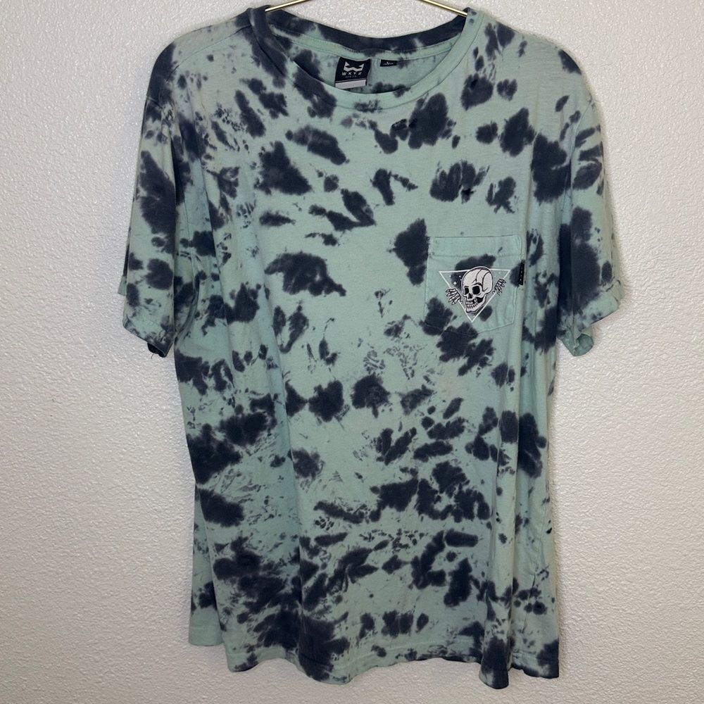 Skulls - WXYZ Skull Tie Die Tee- Large